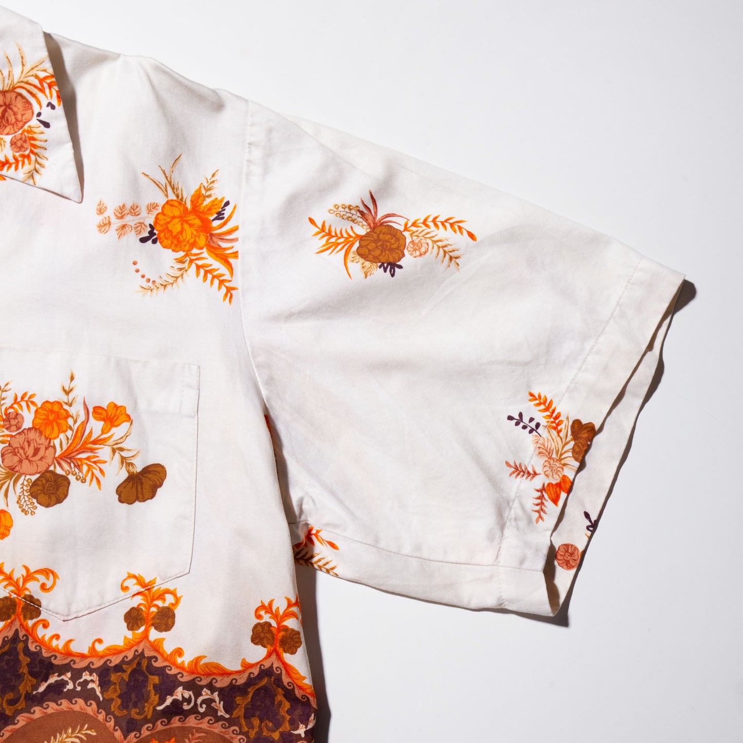 vintage oriental Hawaiian shirt