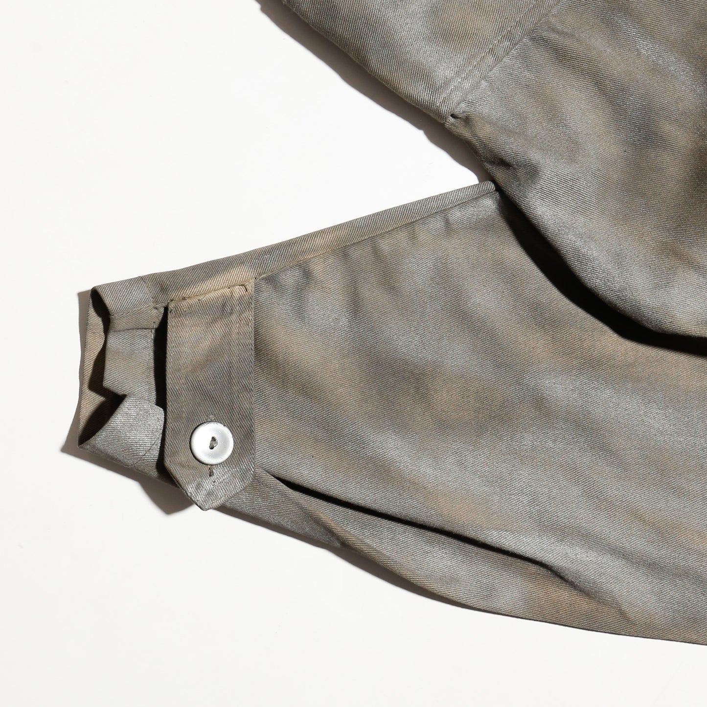 *one-off metalic duster coat