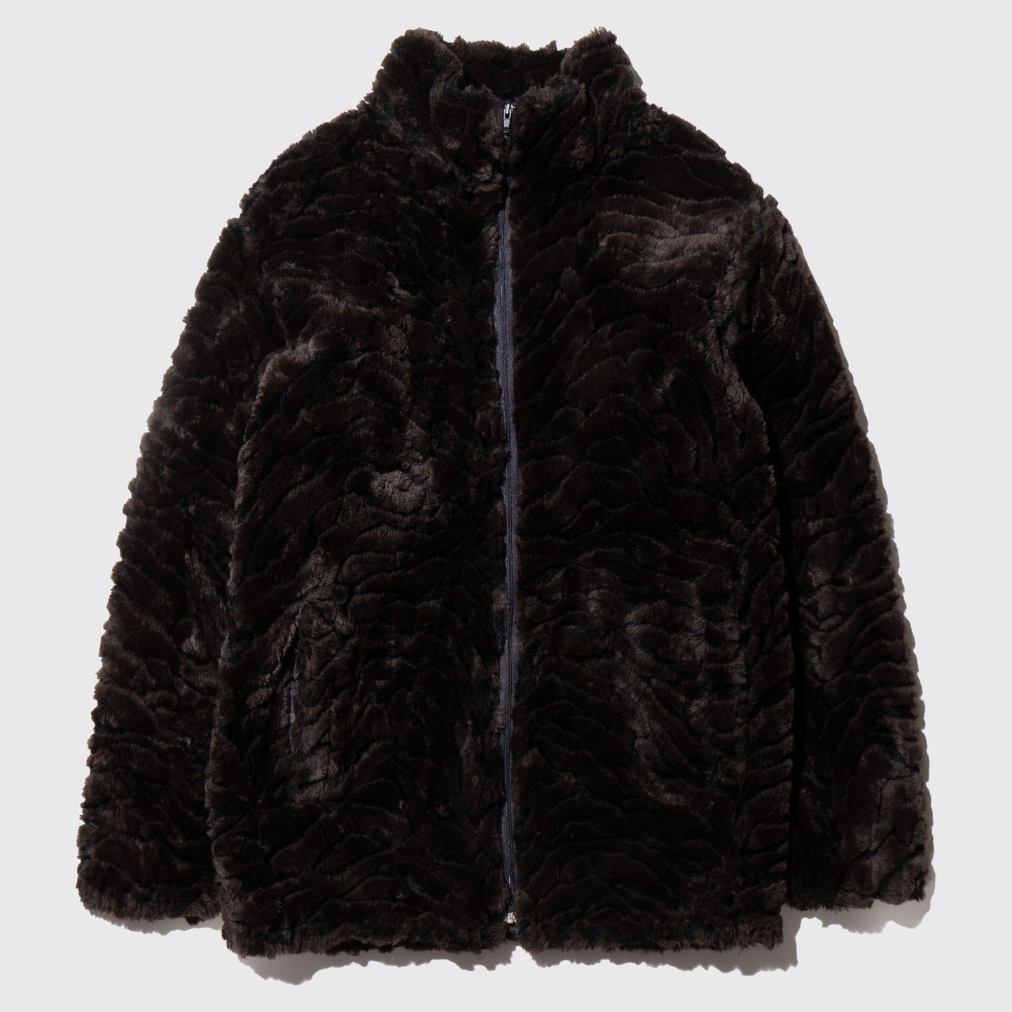 vintage fux animal fur jacket
