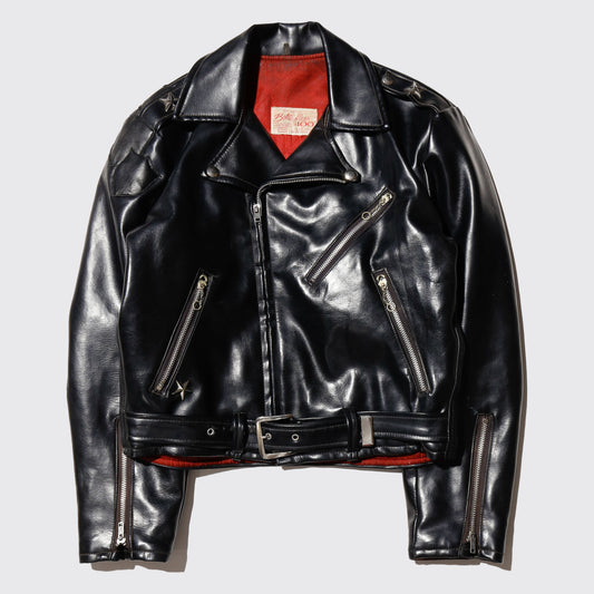 vintage 70's onestar vinyl leather riders jacket