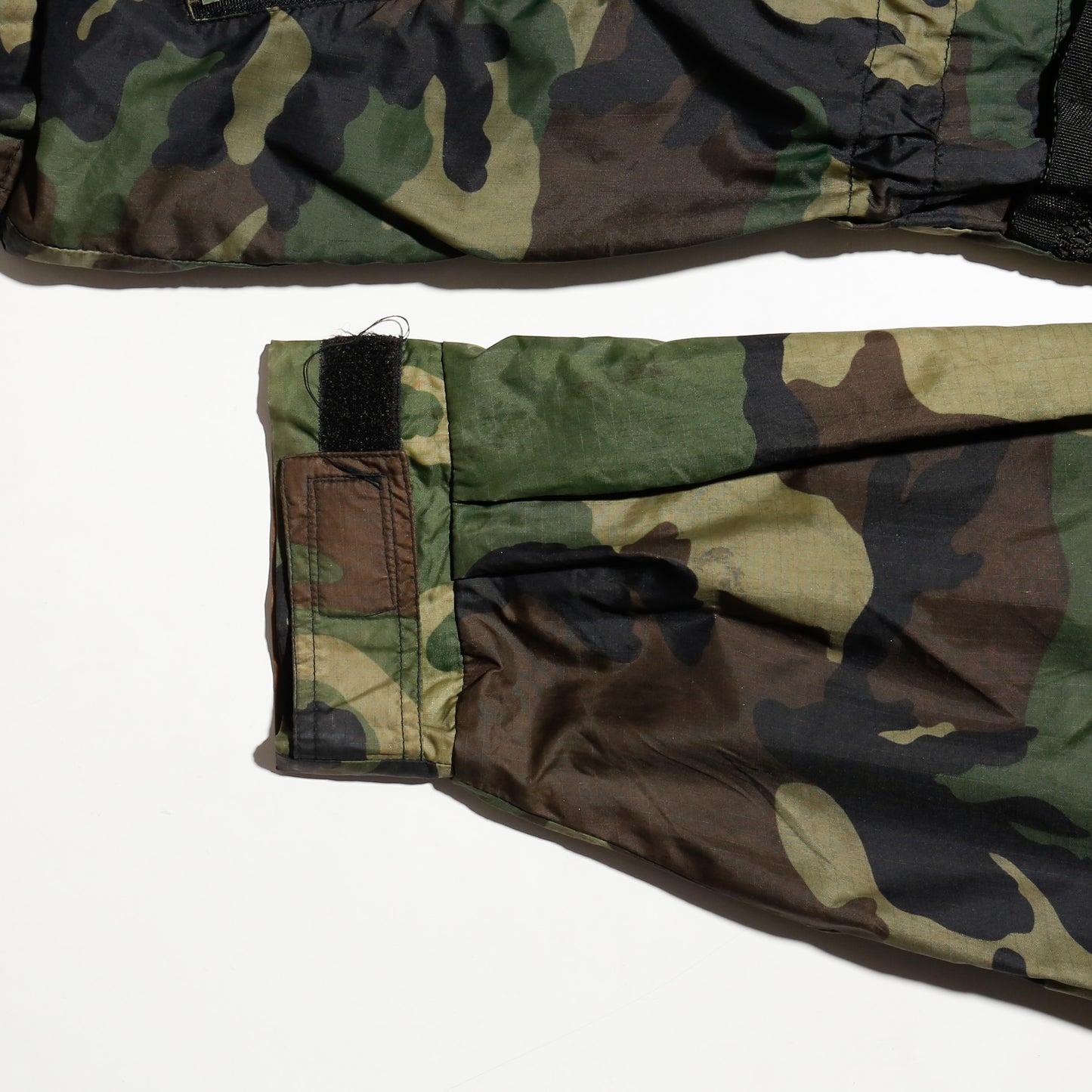 vintage 90's bootleg camo nylon anorack
