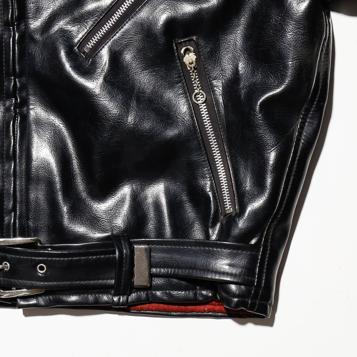 vintage 70's onestar vinyl leather riders jacket