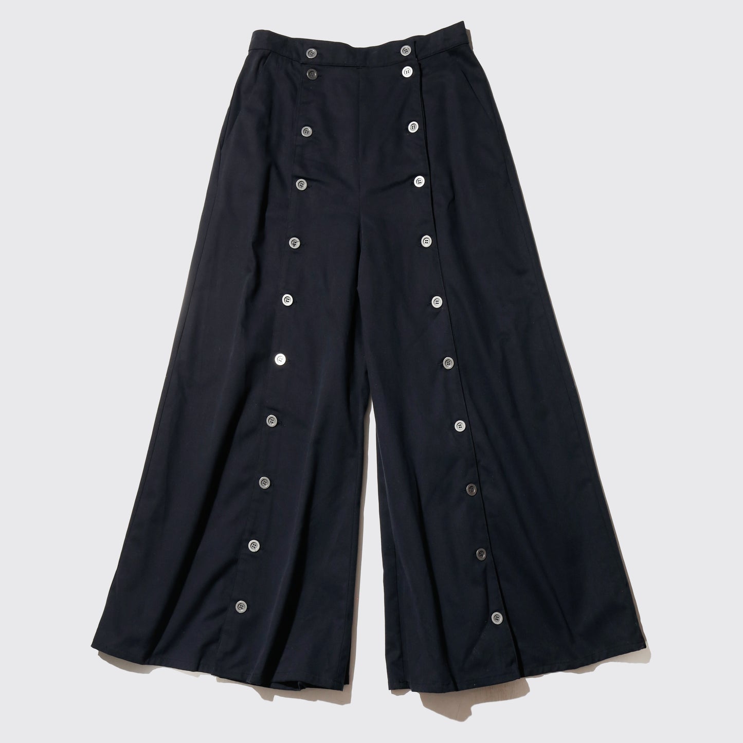 vintage scully center button wide  trousers