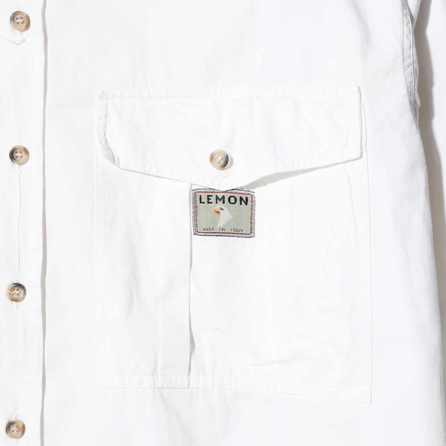 vintage euro epolet loose shirt