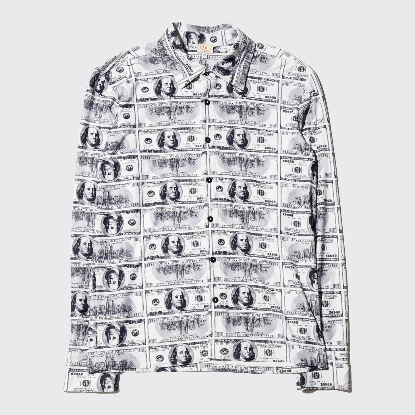 vintage $100 bills shirt