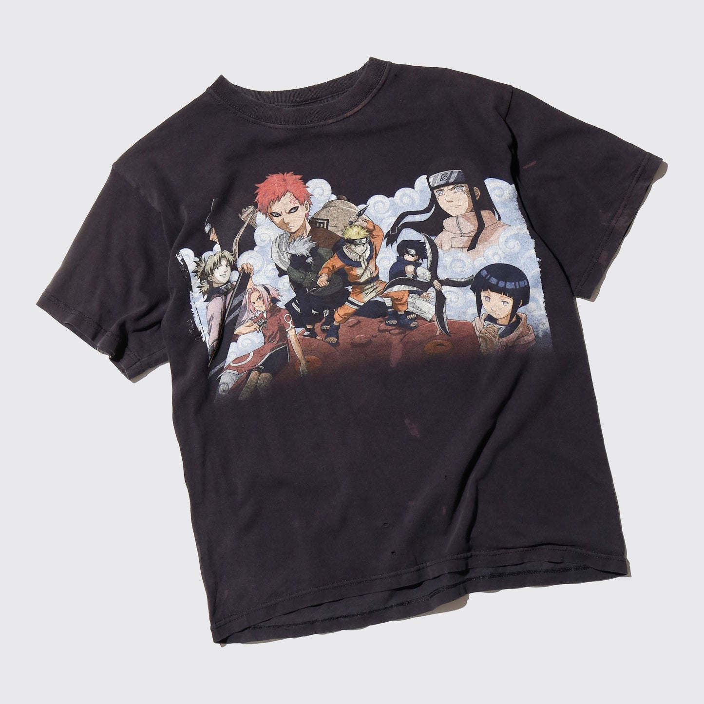 vintage 2002’s NARUTO chunin exam t-shirt