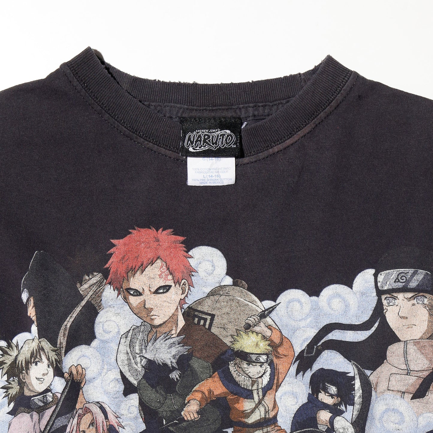 vintage 2002’s NARUTO chunin exam t-shirt