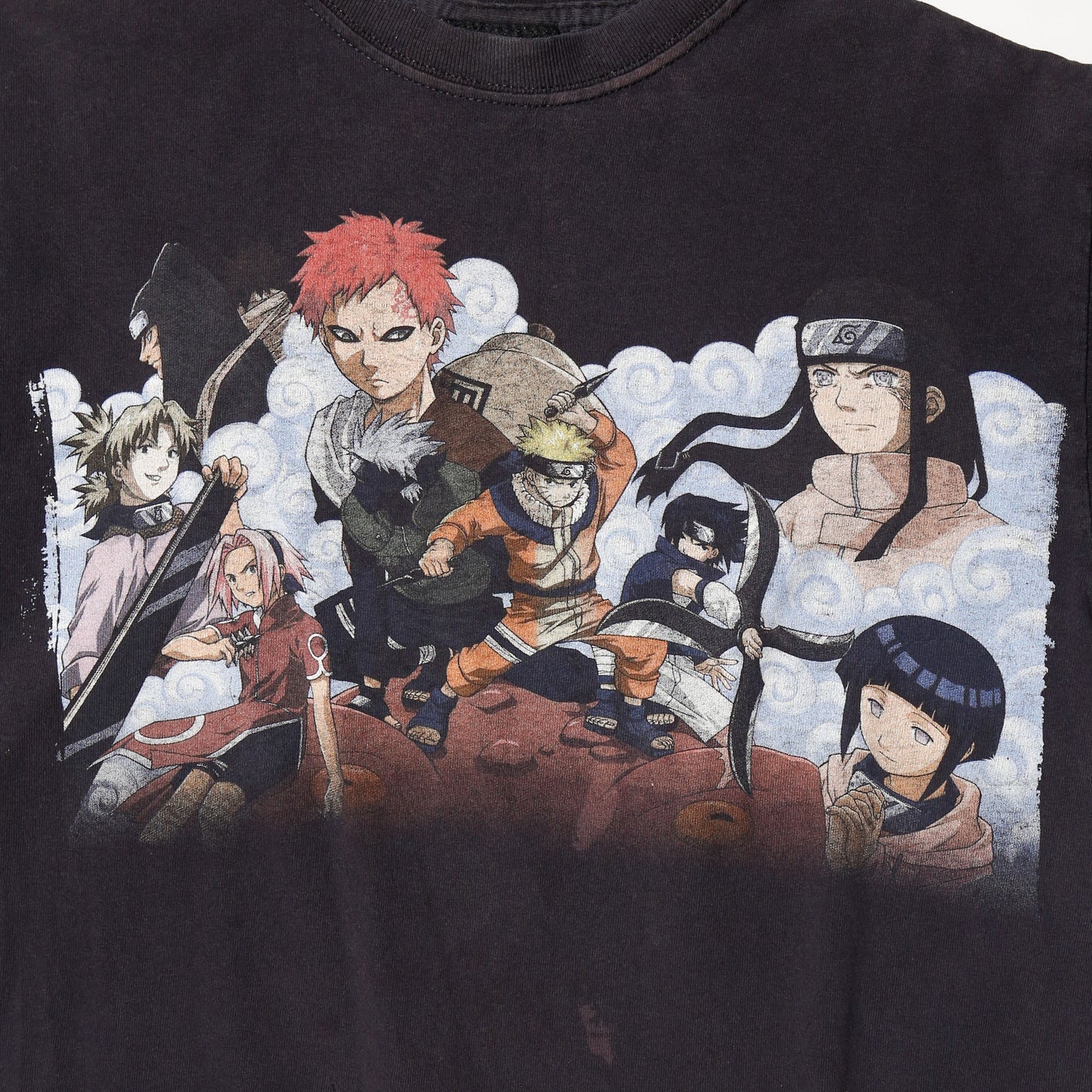 vintage 2002’s NARUTO chunin exam t-shirt