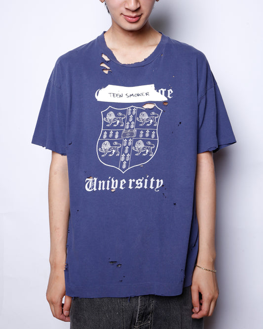 "TEEN SMOKER" vintage reprint t-shirt