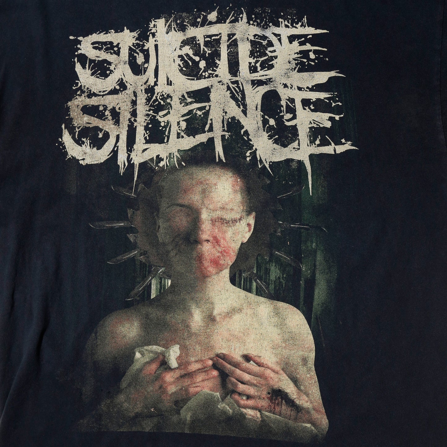 vintage 00's Suicide Silence t-shirt