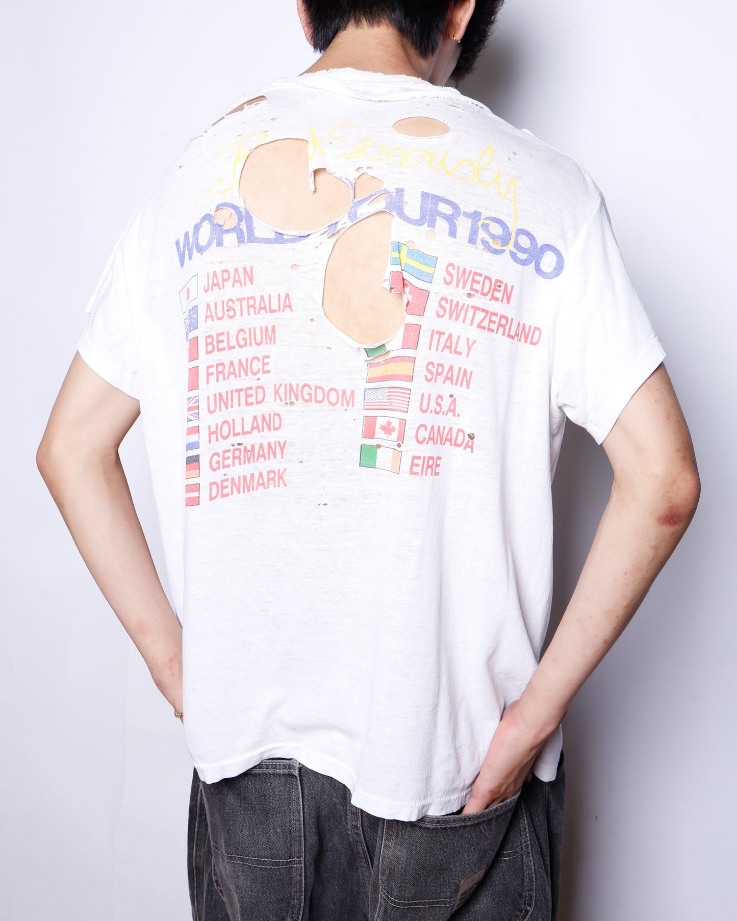 "TEEN SMOKER" vintage reprint t-shirt