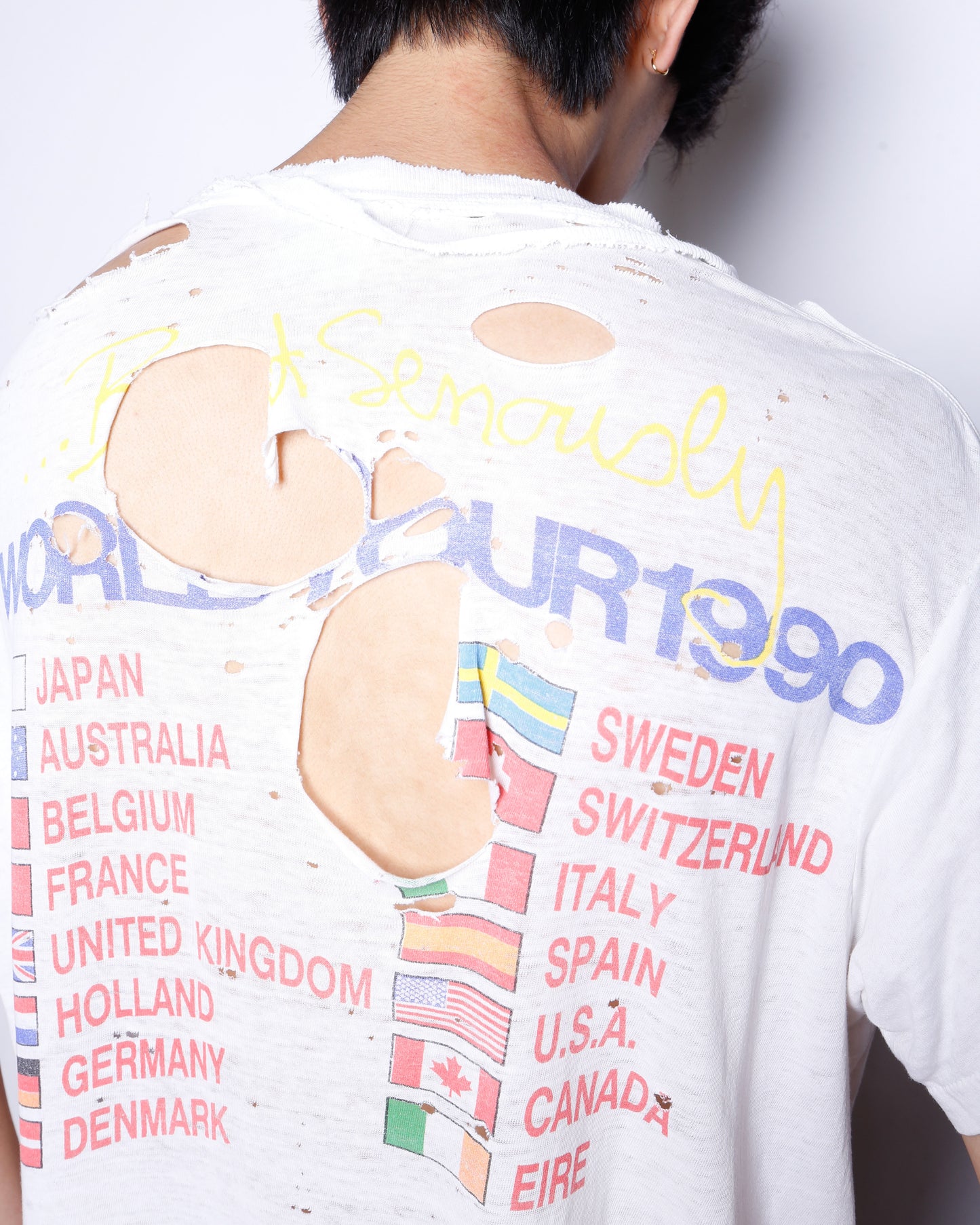 "TEEN SMOKER" vintage reprint t-shirt