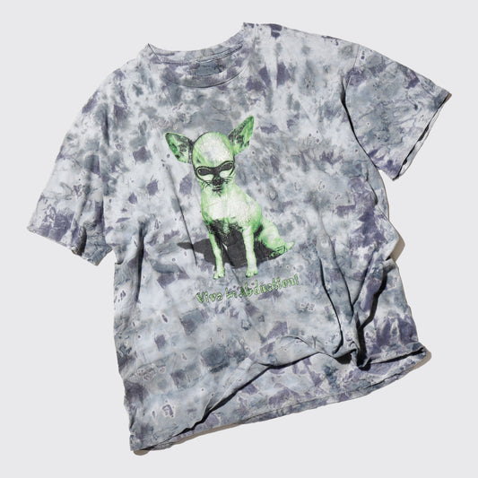 vintage 90’s chihuahua alien “viva la abduction!” t-shirt