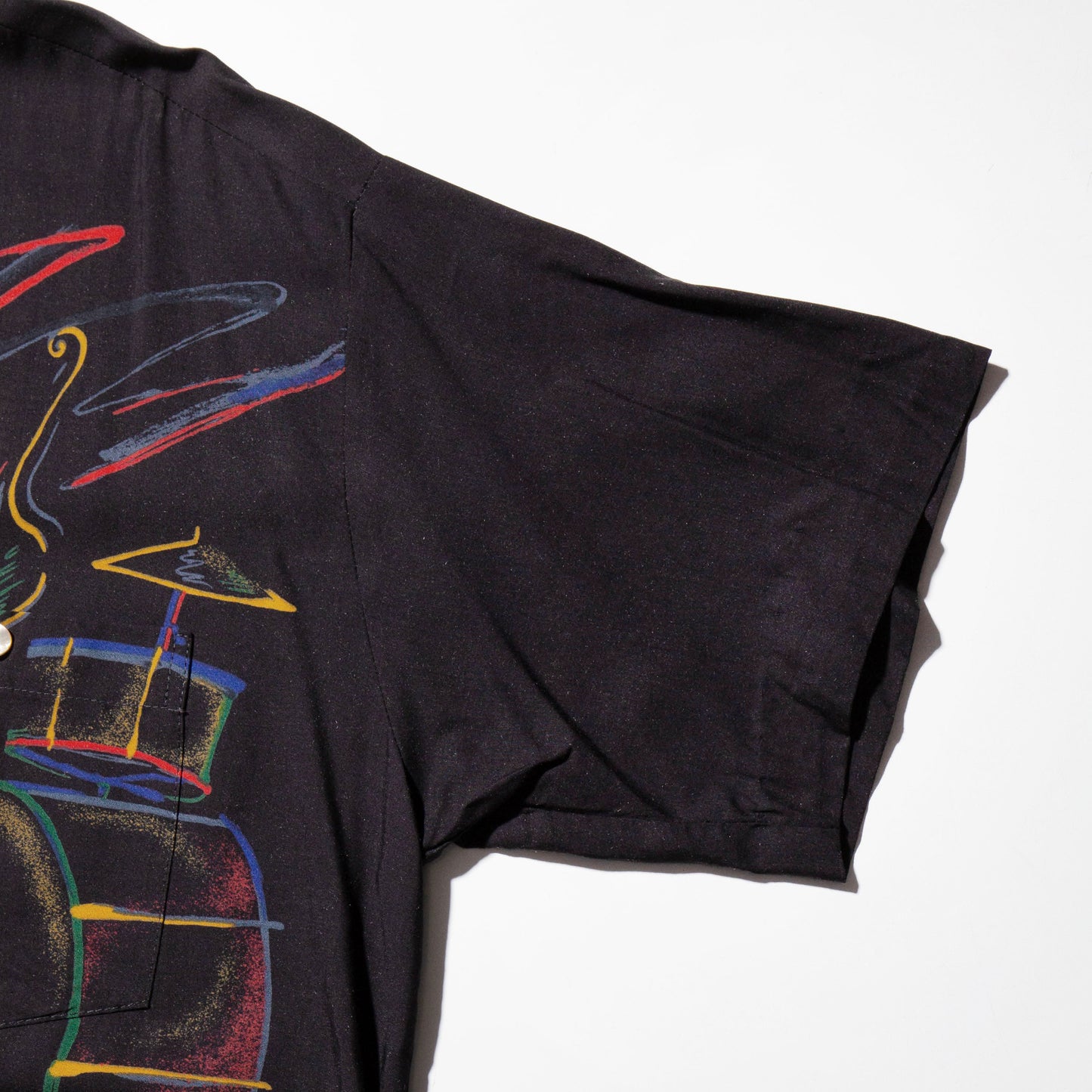 vintage saxophone rayon h/s shirt