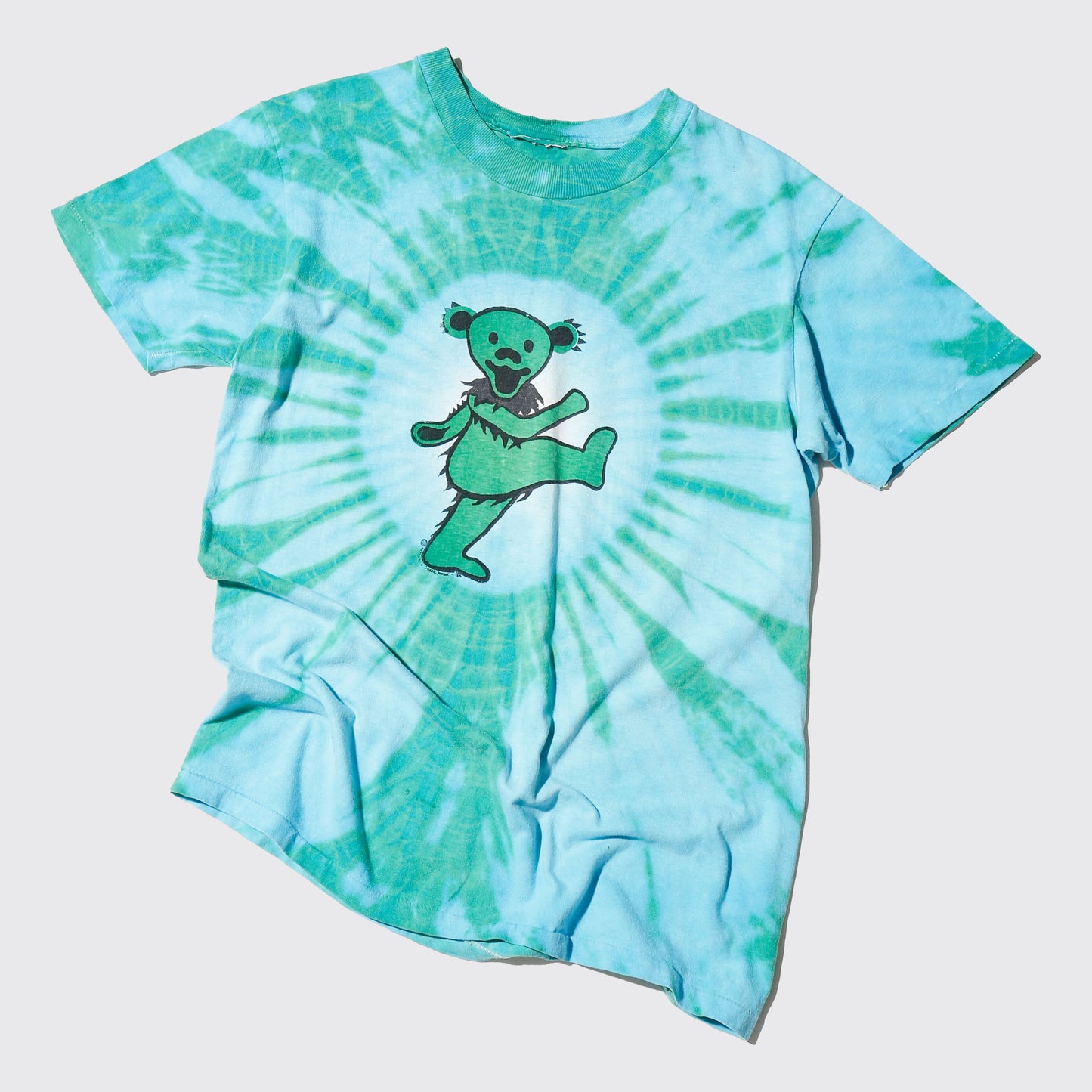 vintage 80’s Greatful Dead dancing bear dyed t-shirt