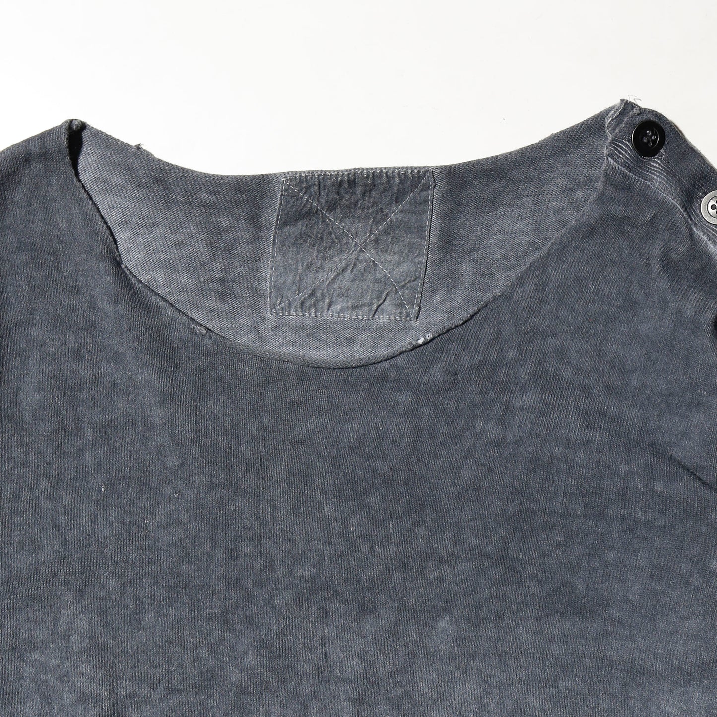 vintage acid button sleeve cut sew