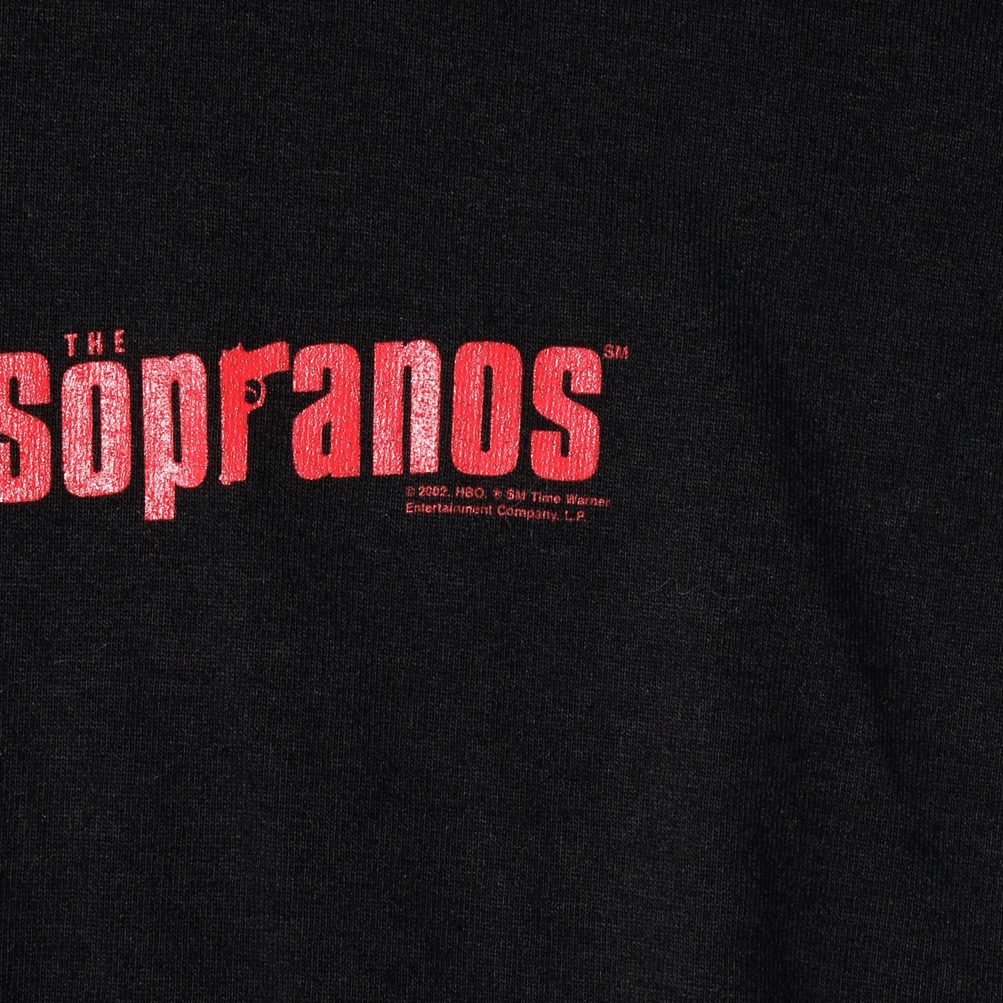 vintage 2002's The Sopranos “made in new jersey" t-shirt