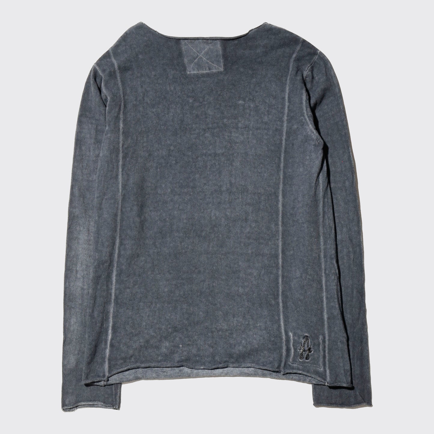 vintage acid button sleeve cut sew