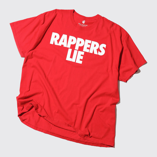 vintage 00’s rocawear “rappers lie / numbers don’t” t-shirt