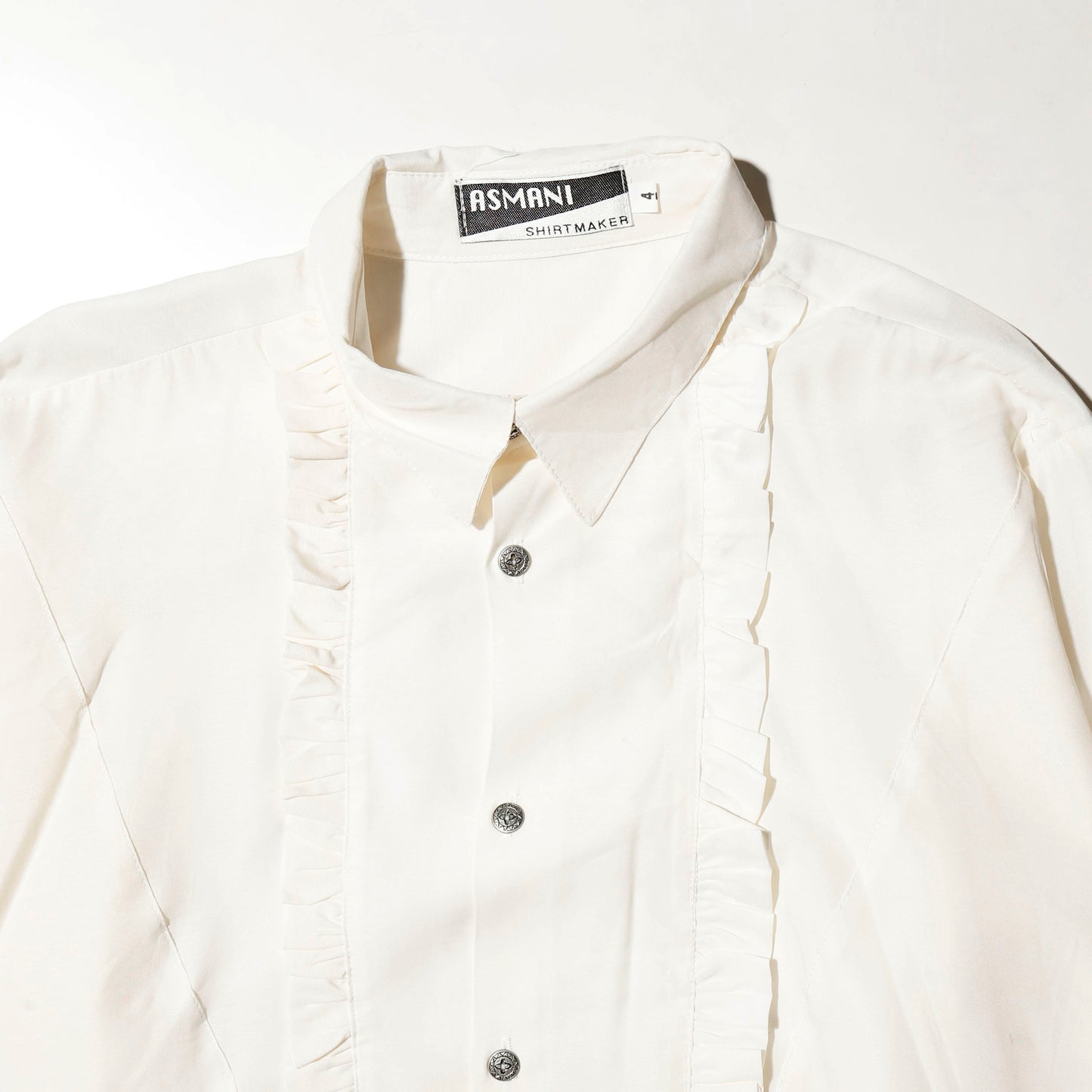 vintage ruffle line shirt