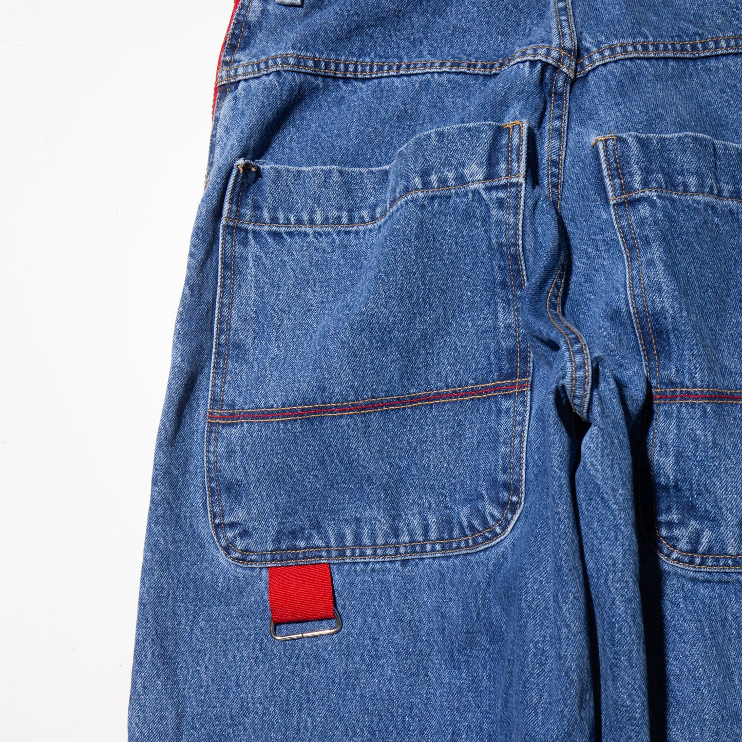 vintage side zip baggy jeans