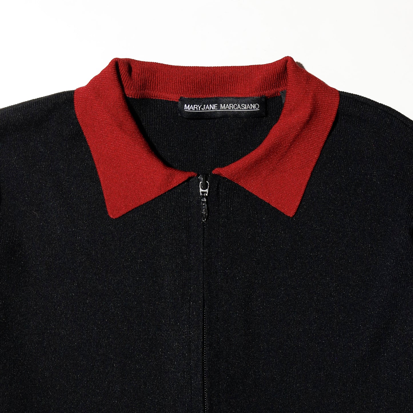 vintage 90's Mary Jane Marcasiano 2tone knit jacket