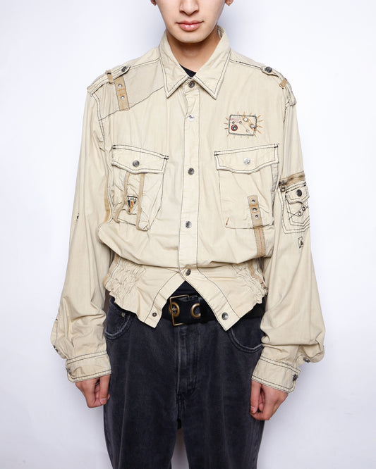 *one-off ribbed traveler jacket *resized