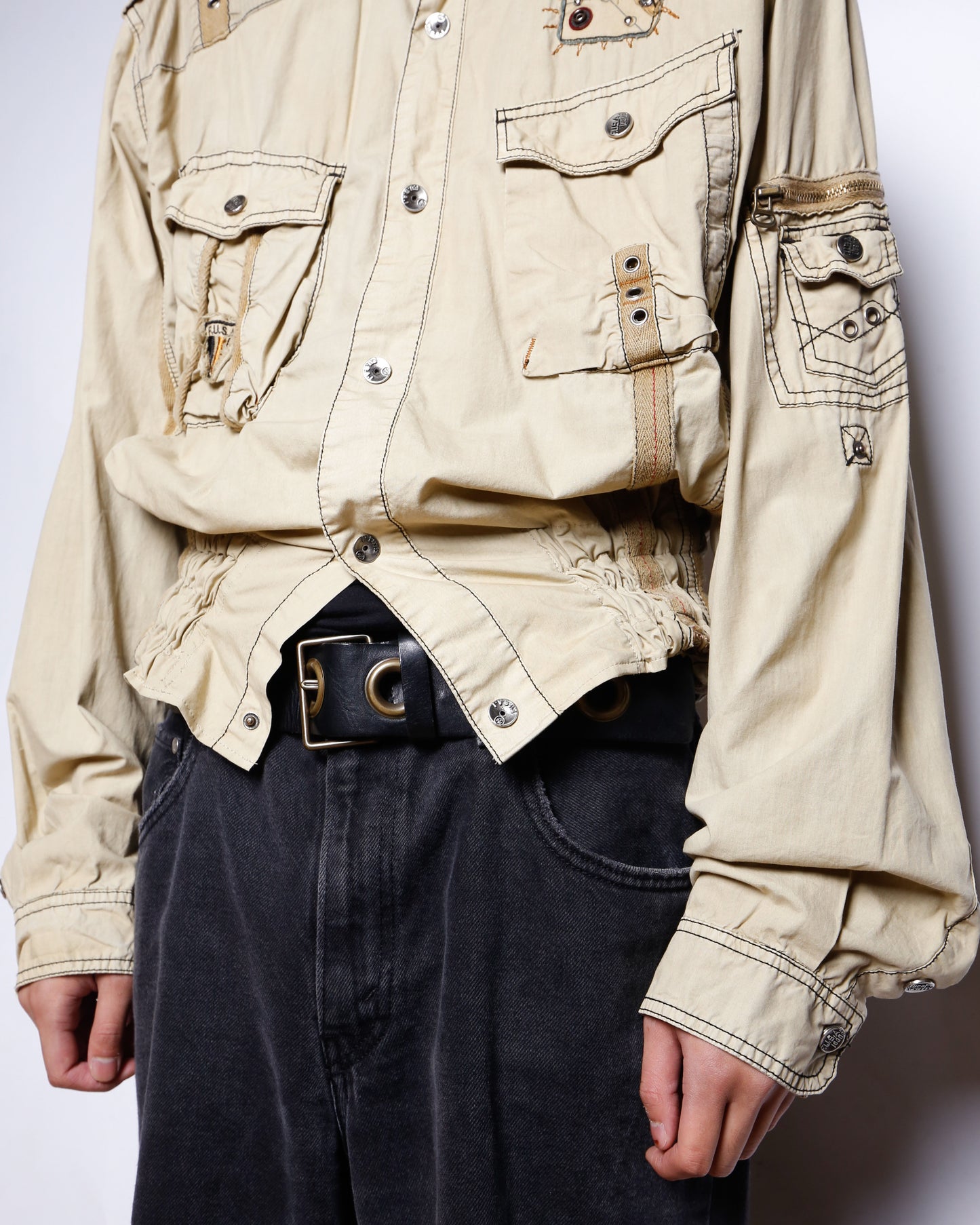 *one-off ribbed traveler jacket *resized