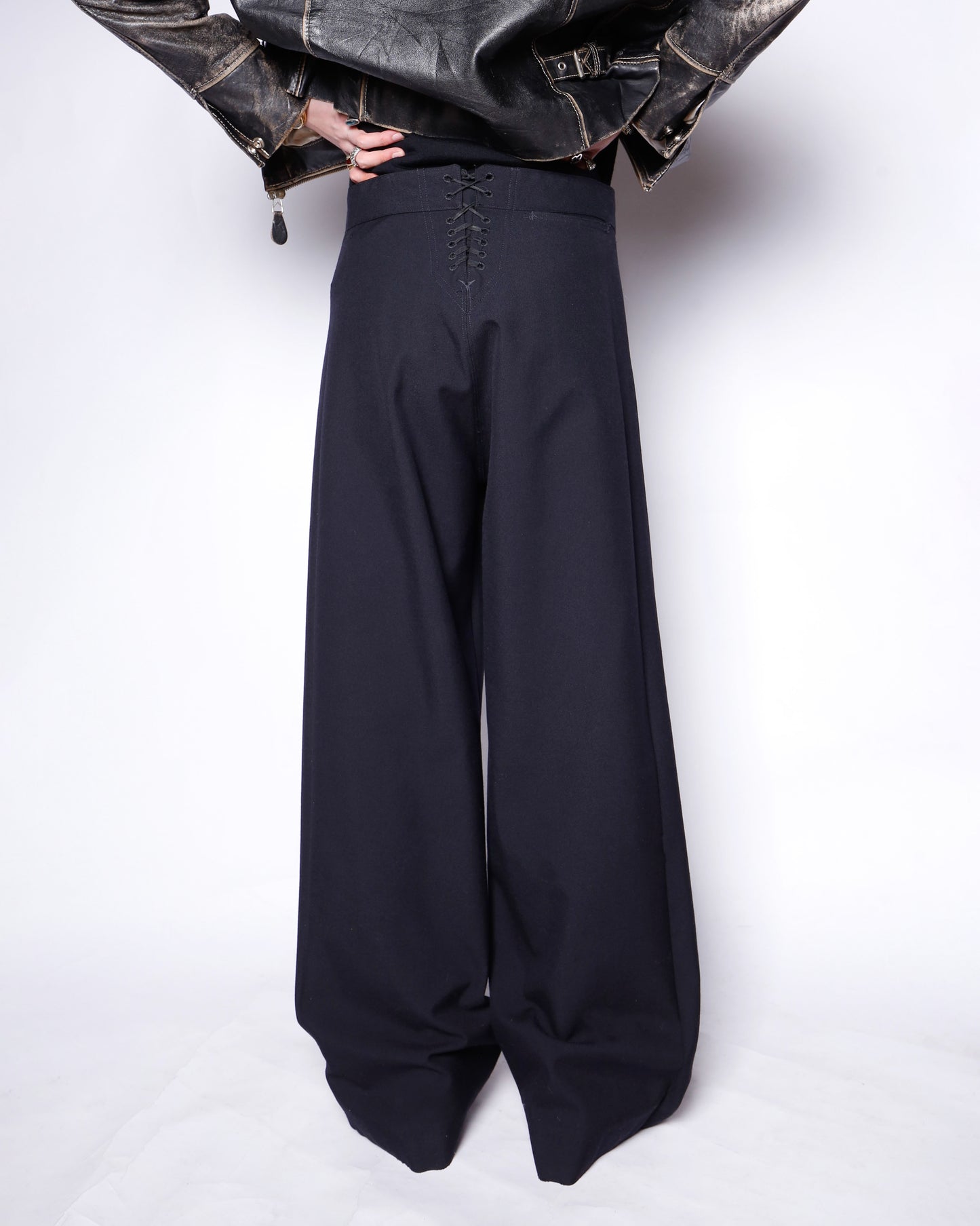 vintage twill sailor trousers