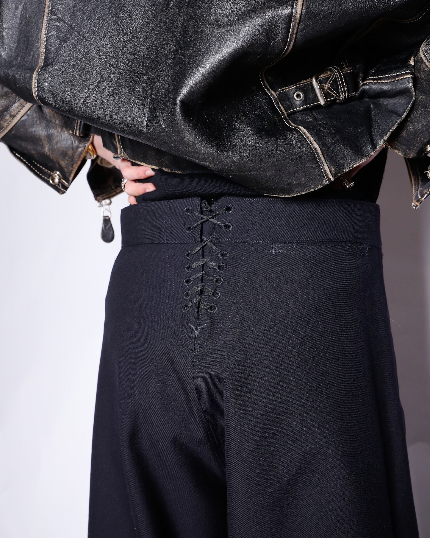 vintage twill sailor trousers