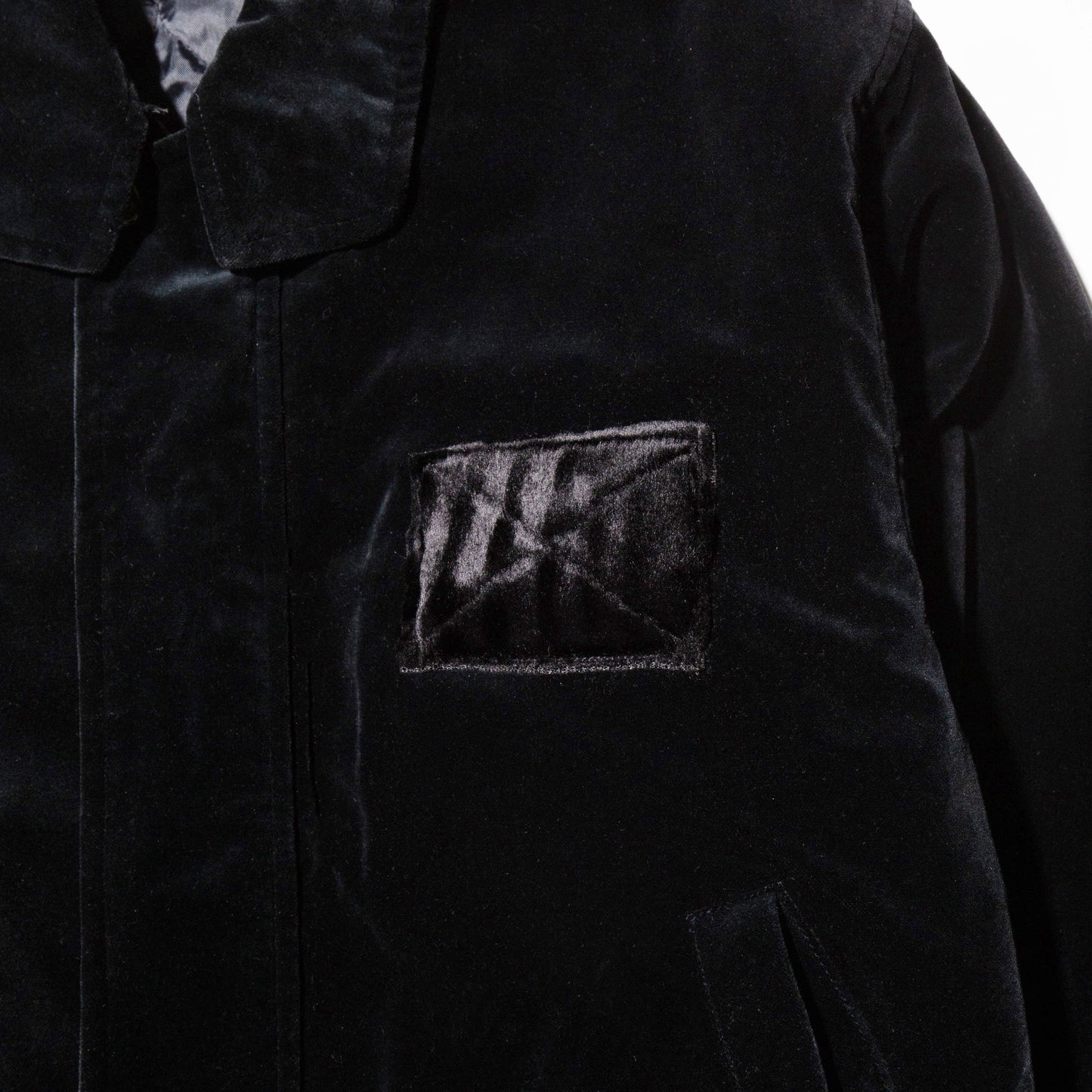 vintage velvet harrington jacket jacket