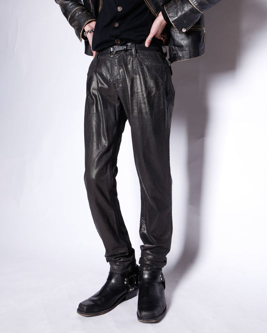 vintage hudson coating stretch trousers