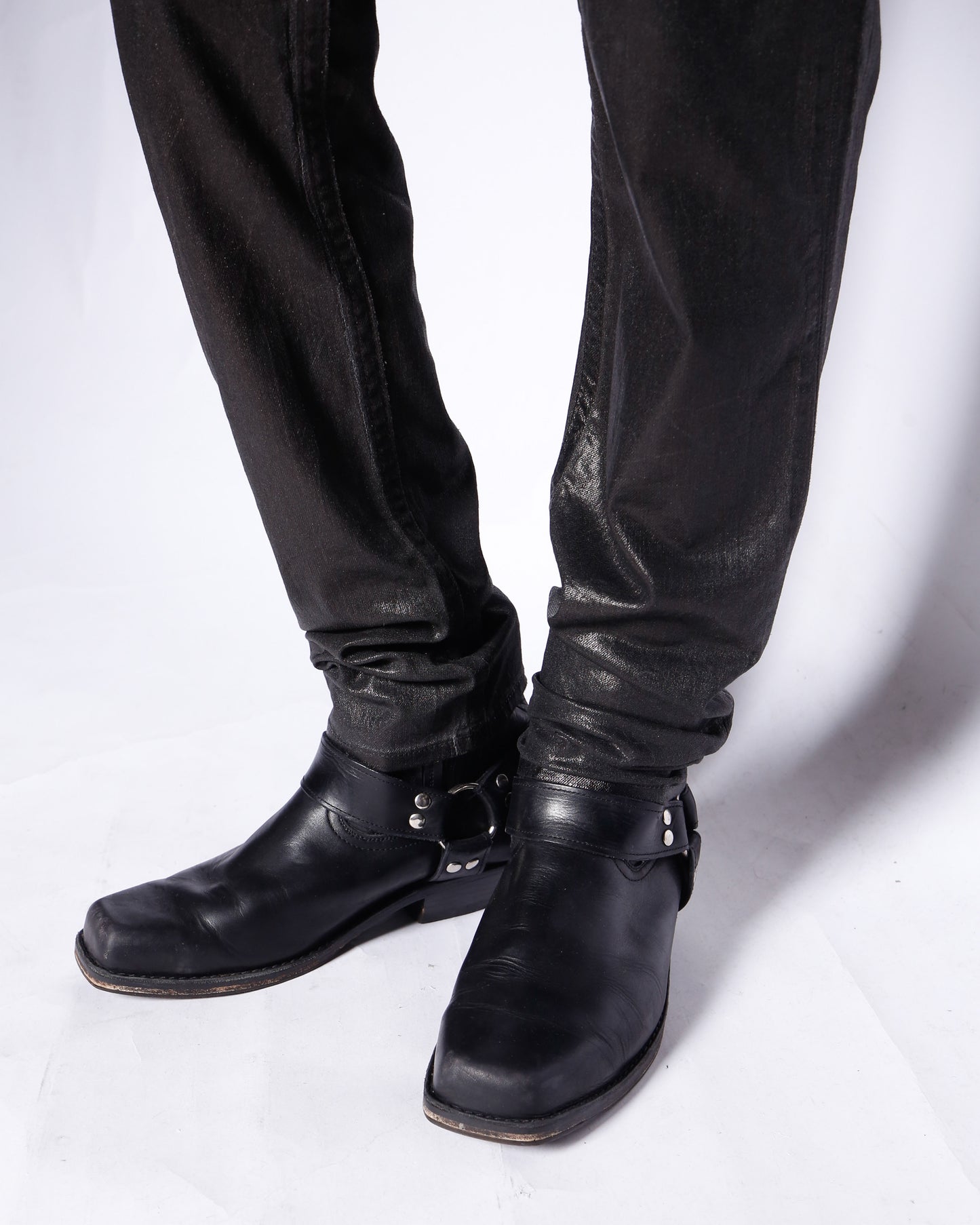 vintage hudson coating stretch trousers