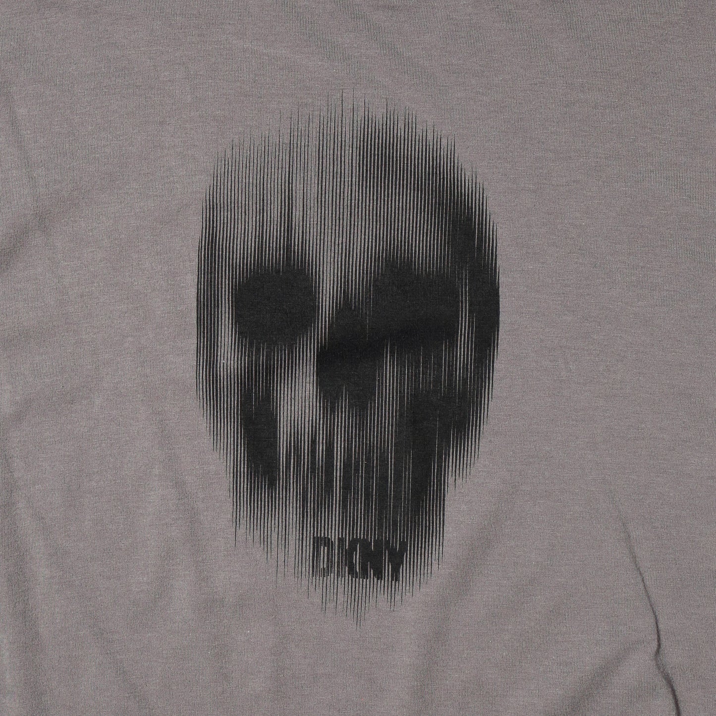 vintage 00's Donna Karan skull t-shirt