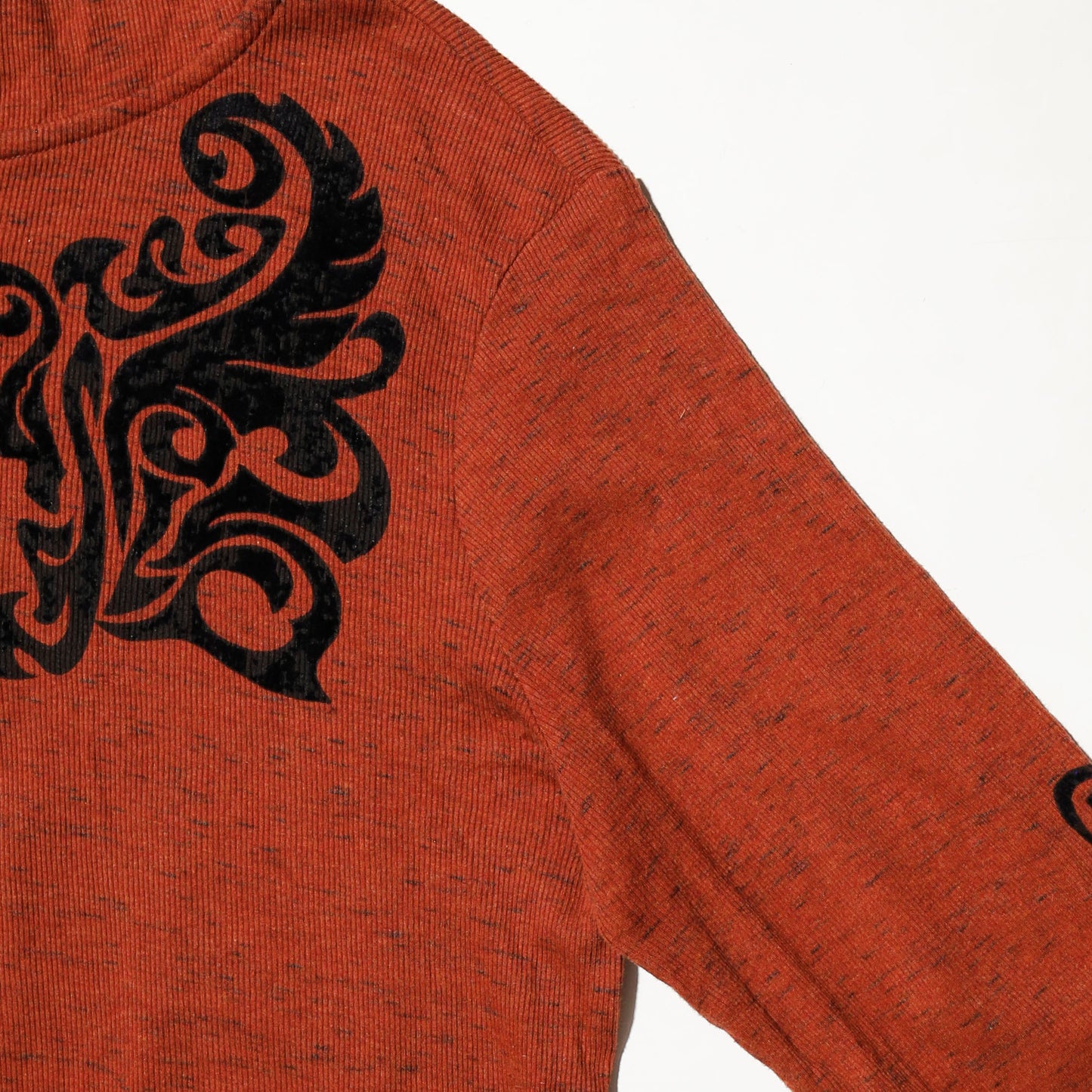 vintage harley-davidson tribal half button hoodie