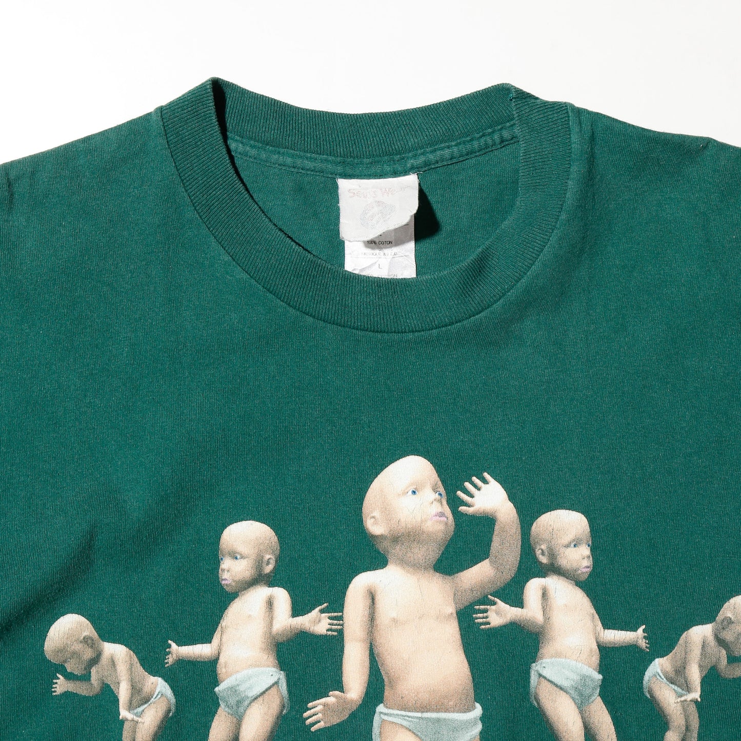 vintage 1998's Dancing baby t-shirt