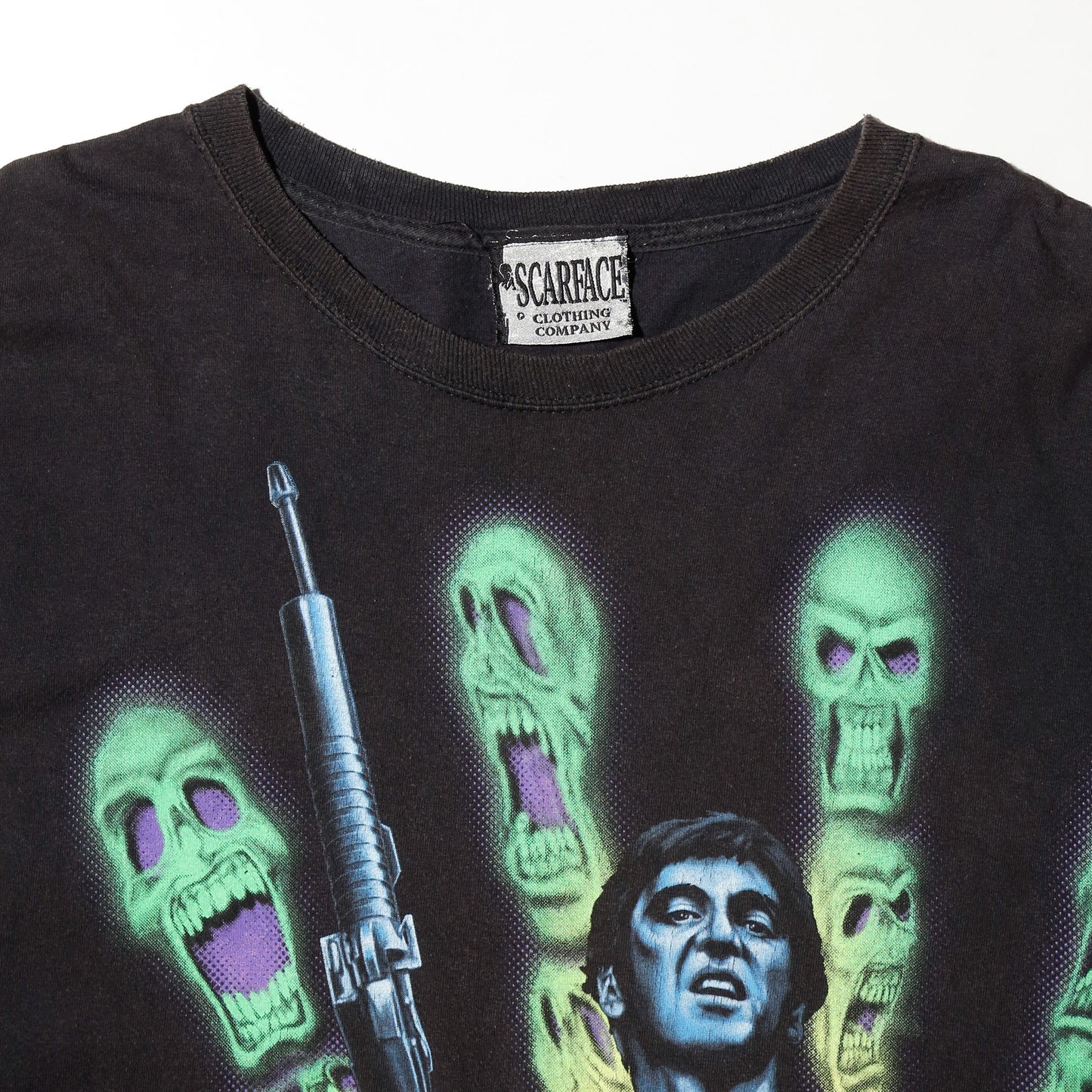 vintage 00's scarface tony montana "bye hater" t-shirt