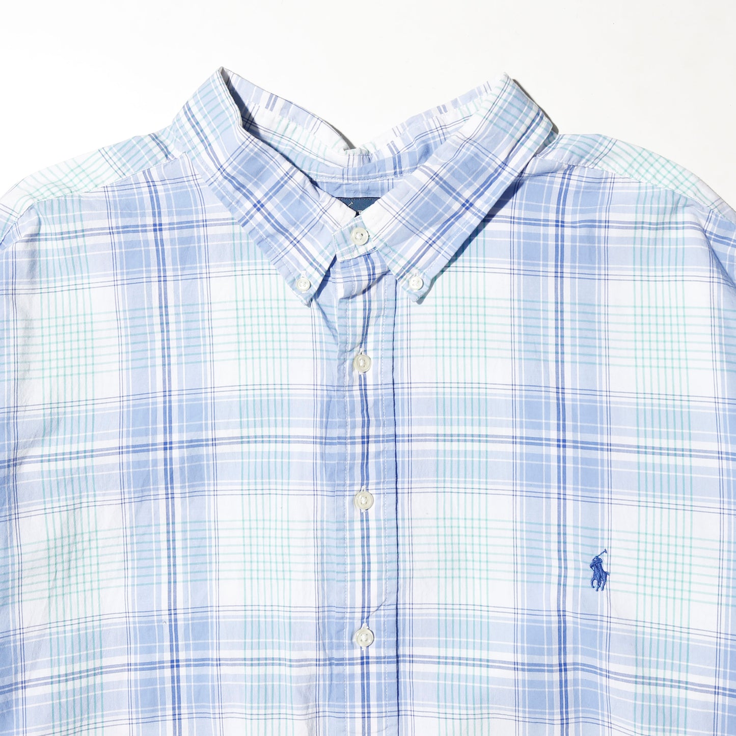 vintage polo ralph lauren wide check shirt