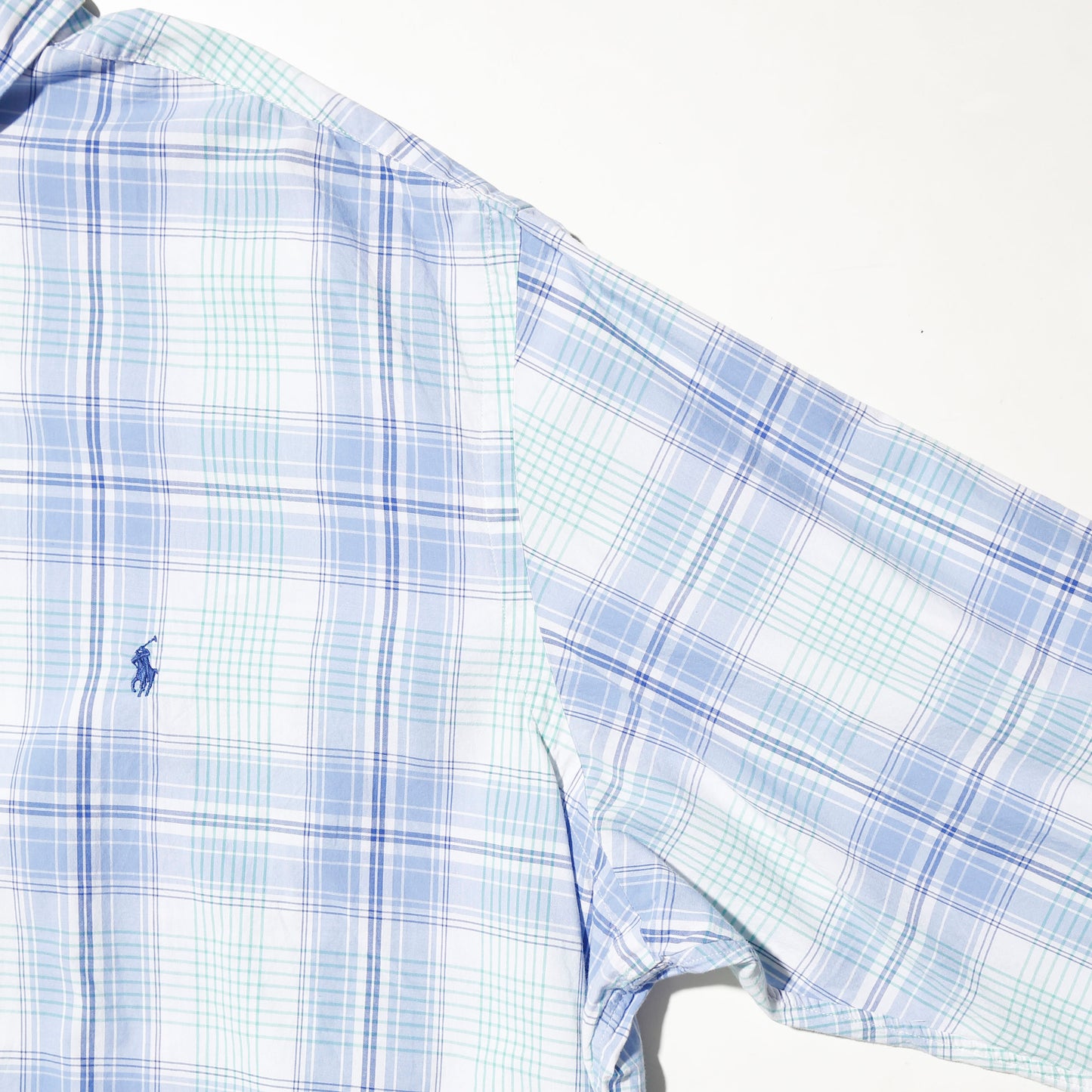 vintage polo ralph lauren wide check shirt