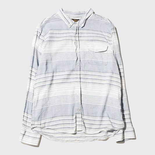 vintage true religion border linen shirt