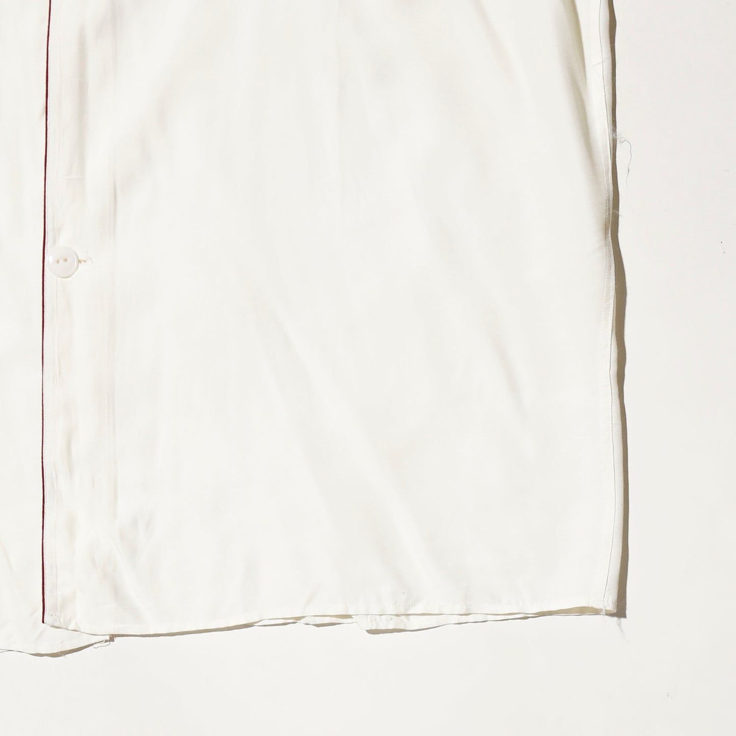 vintage broderied silk sleeper shirt