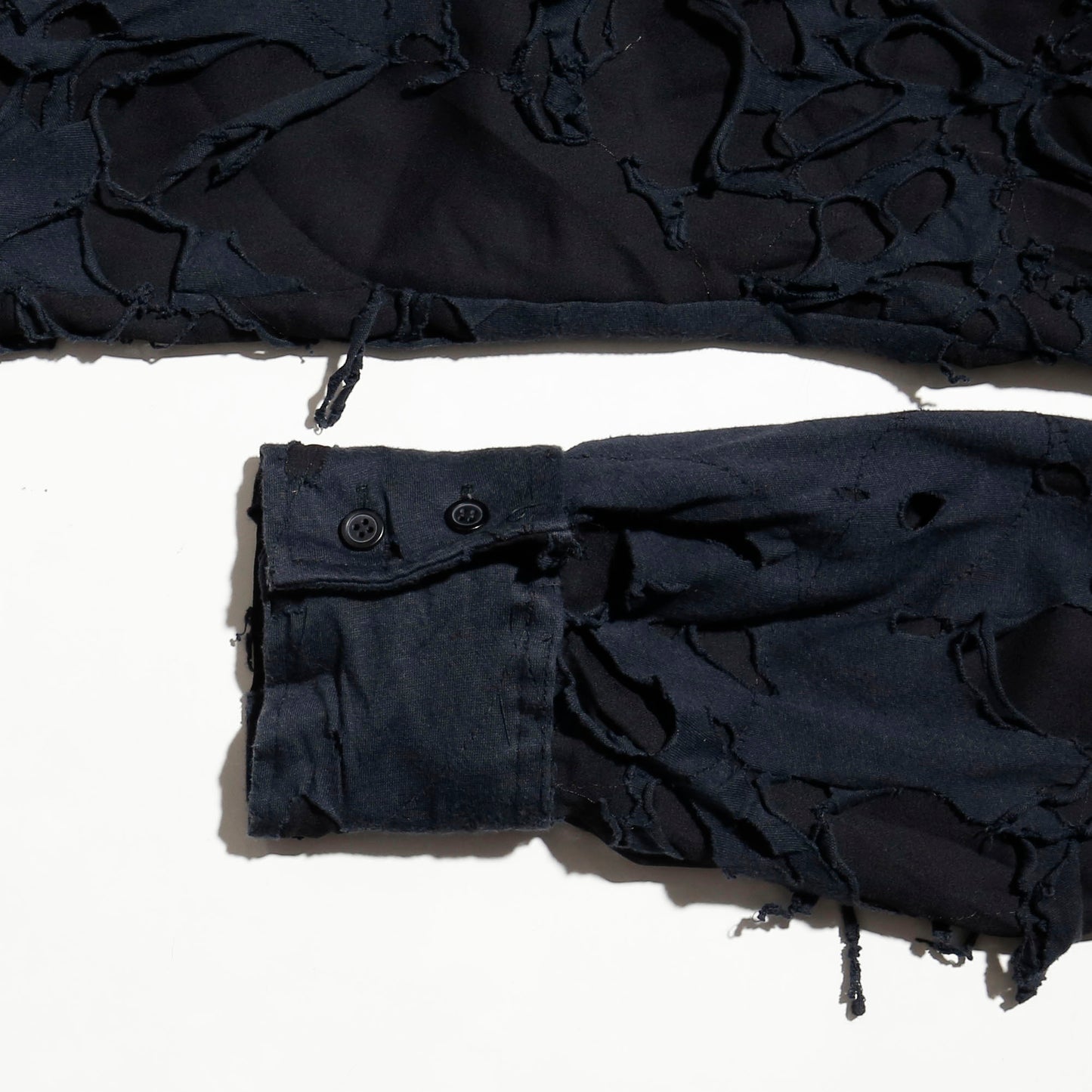 vintage distressed layer shirt