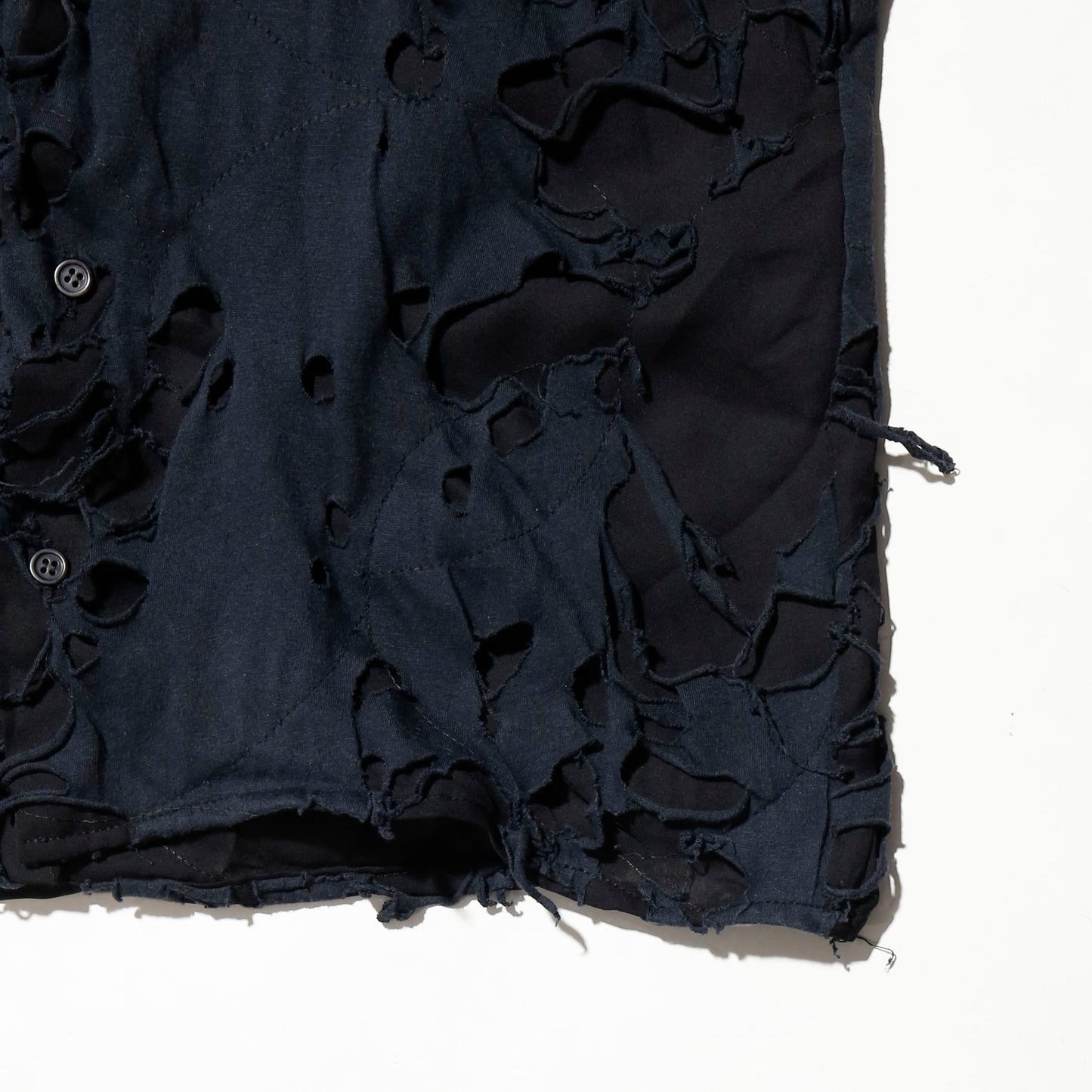 vintage distressed layer shirt