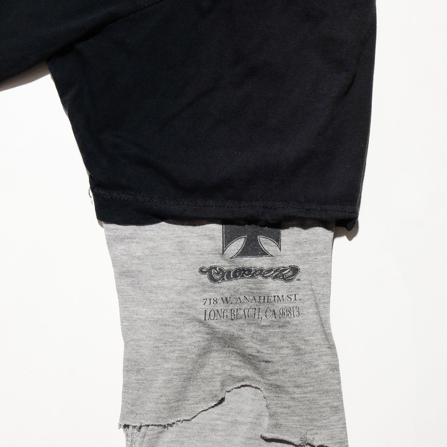 *one-off west coast choppers broken layered t-shirt