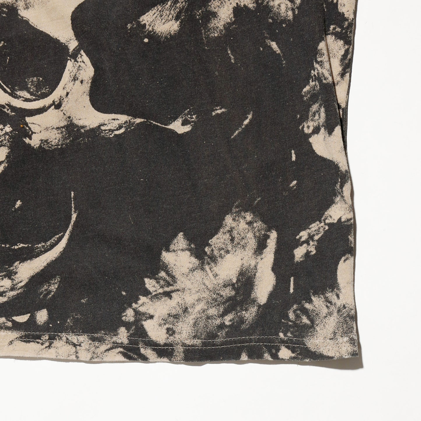 vintage layered skull l/s cut sew