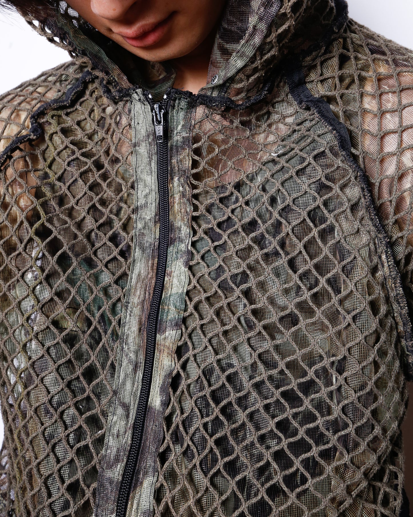 vintage mesh bug hoodie
