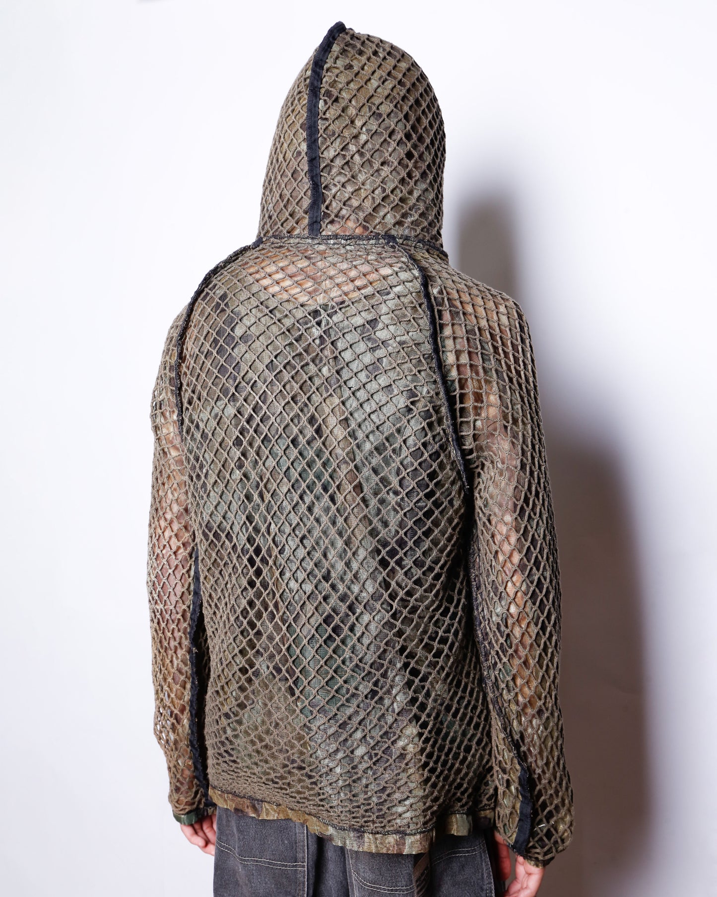 vintage mesh bug hoodie