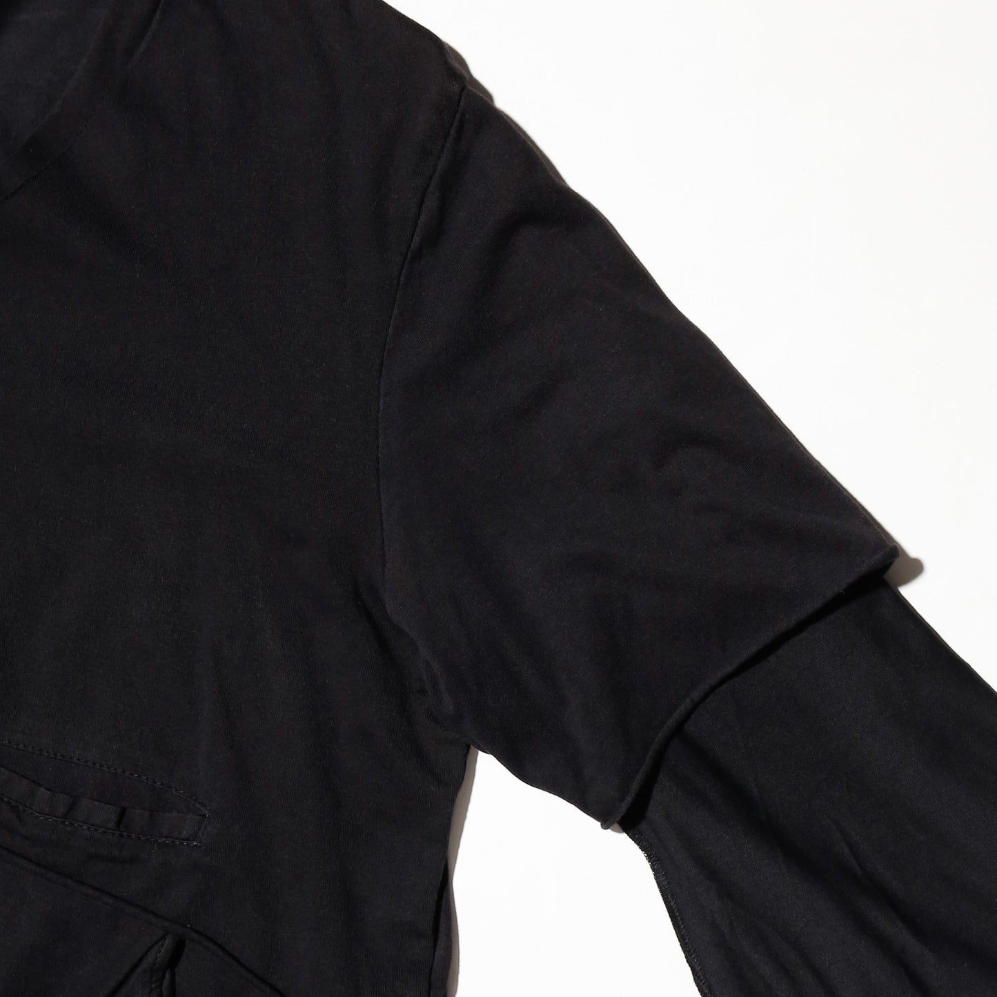 vintage flap layered l/s