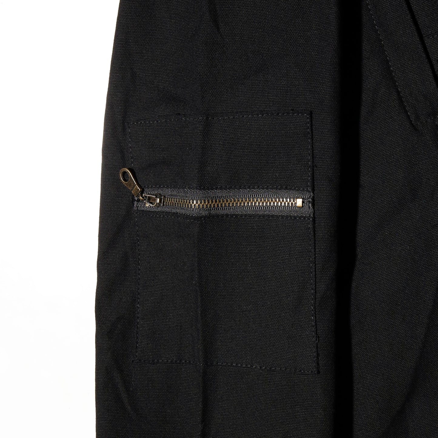 vintage cropped d-ring strap jacket