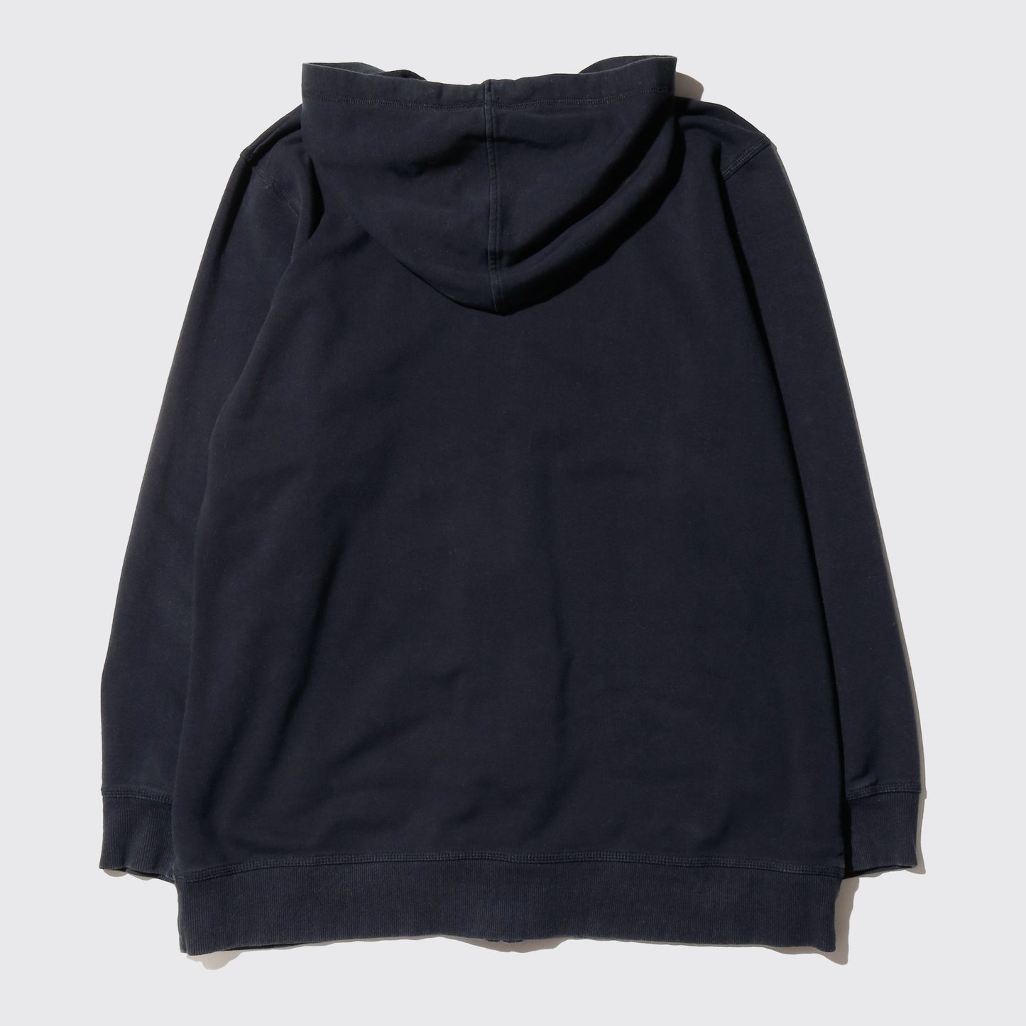 vintage shinny zip hoodie